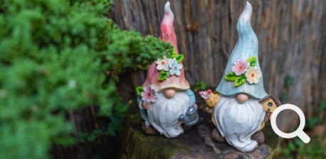Unsere Gartenzwerge